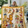 Garfield Love Blanket