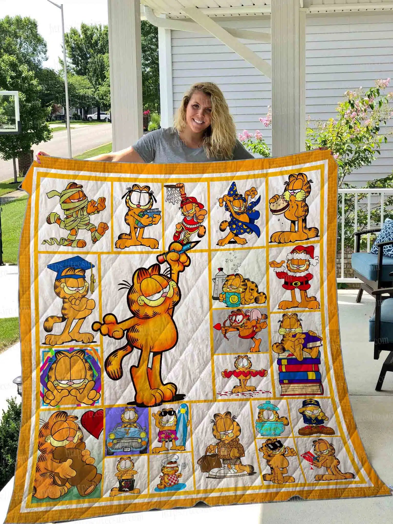 Garfield Love Blanket 1 Garfield Love Blanket