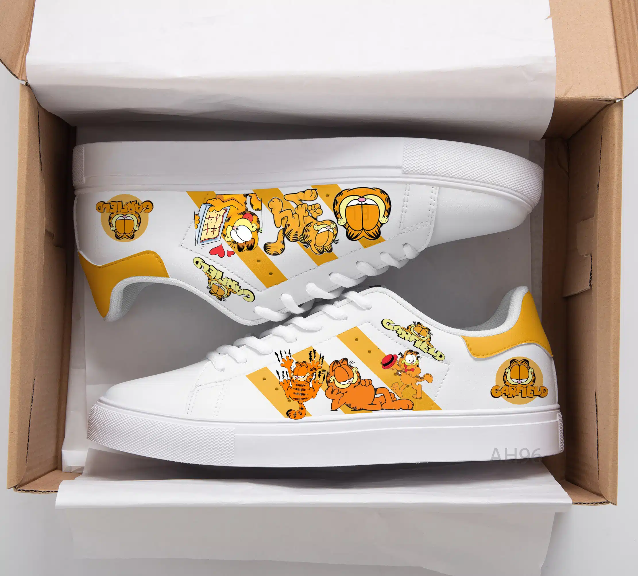 Garfield Lover Stan Smith Shoes 1 Garfield Lover Stan Smith Shoes