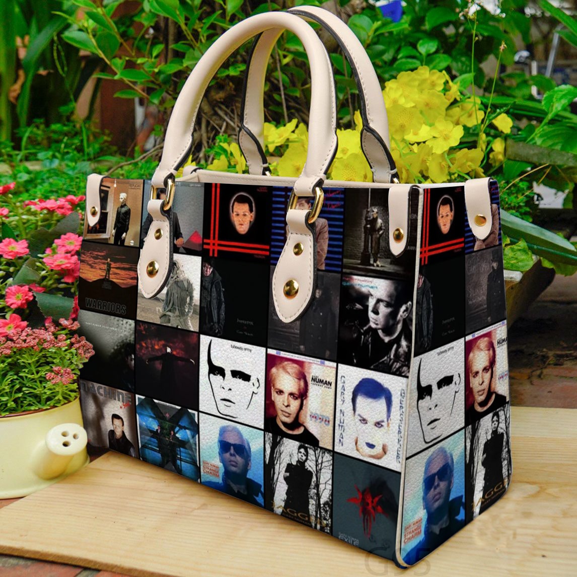 Gary Numan Leather Handbag 1 Gary Numan Leather Handbag