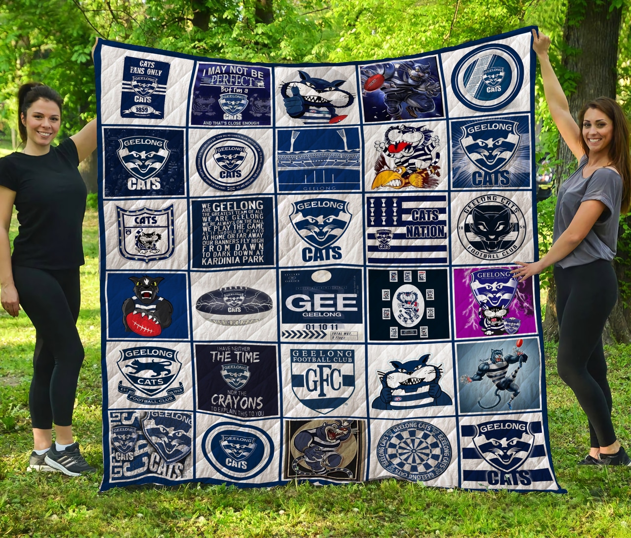 Geelong Cat 2 Blanket 1 Geelong Cat 2 Blanket