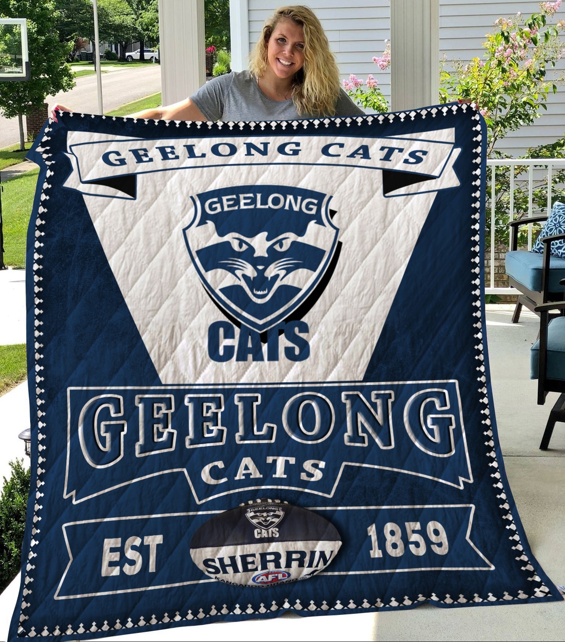 Geelong Cats Blanket 1 Geelong Cats Blanket
