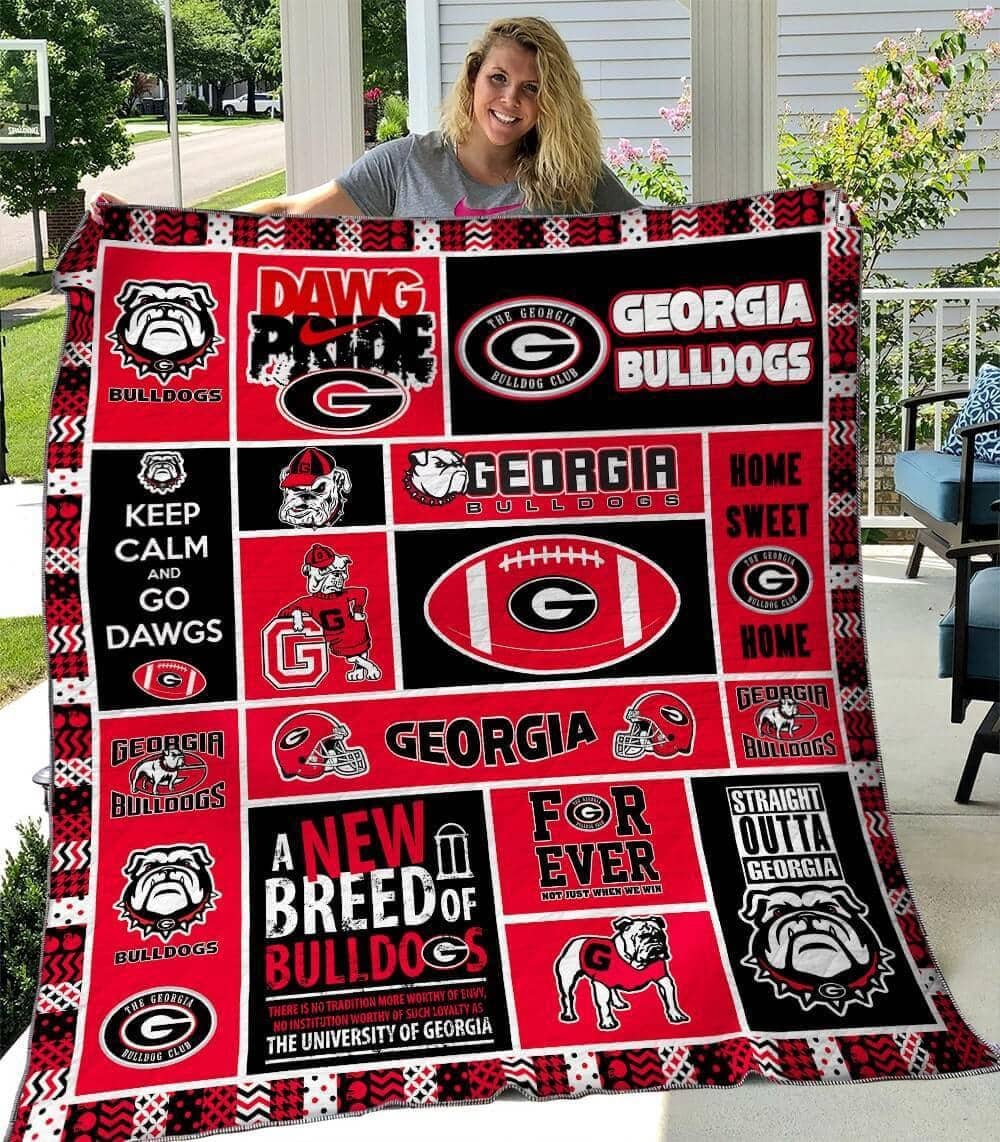 Georgia Bulldogs 2 Blanket 1 Georgia Bulldogs 2 Blanket