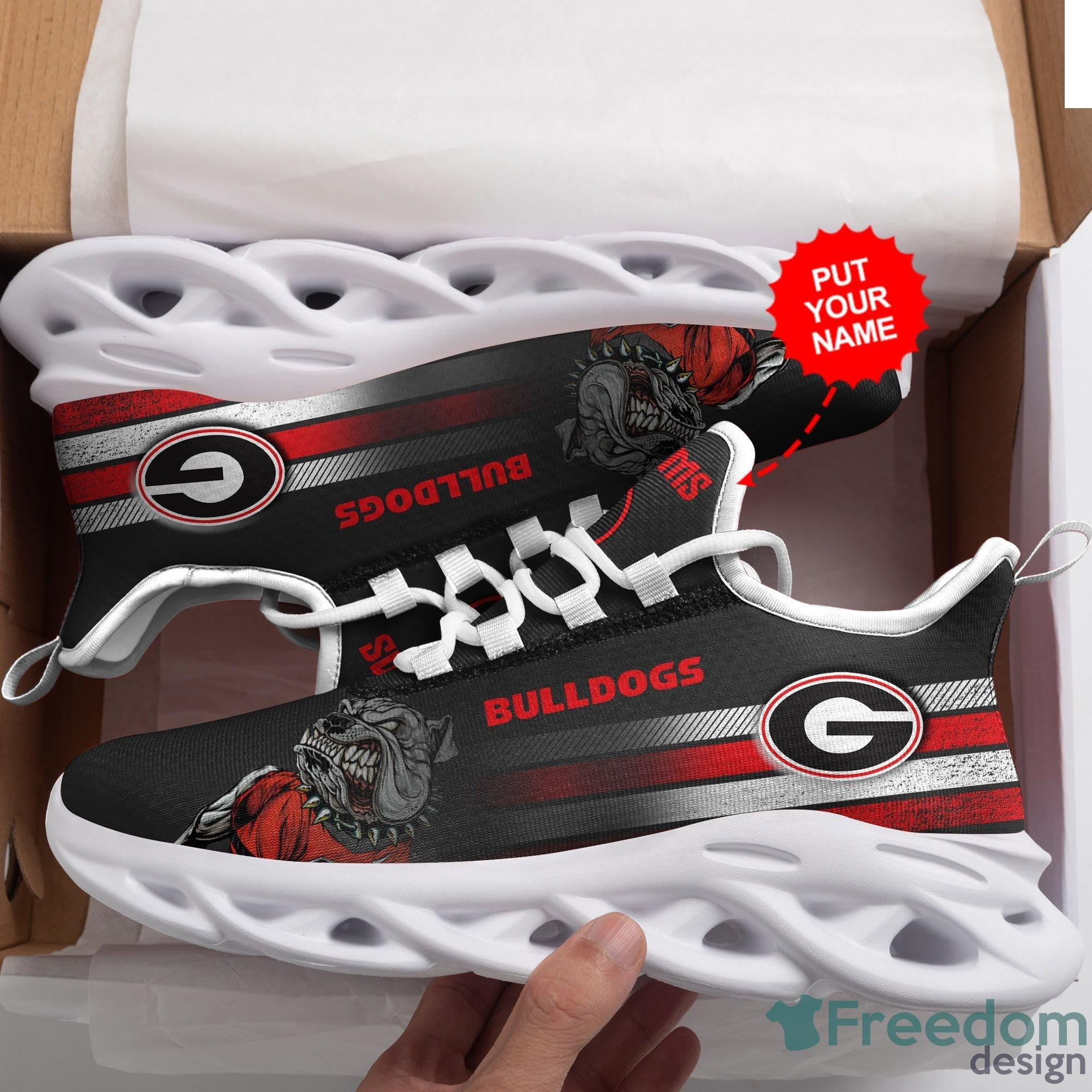 Georgia Bulldogs Max Soul Shoes 01 1 Georgia Bulldogs Max Soul Shoes 01