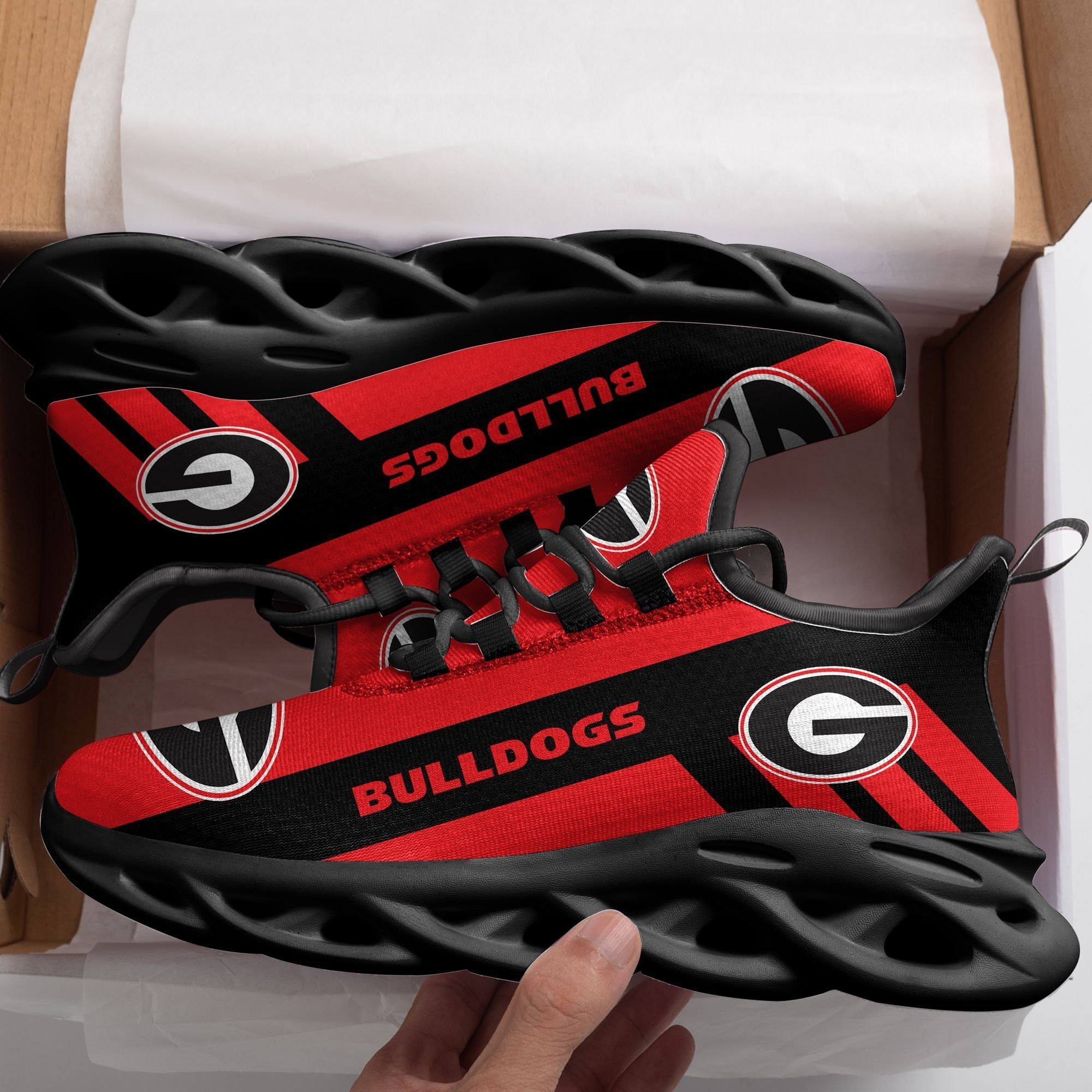 Georgia Bulldogs Max Soul Shoes 1 Georgia Bulldogs Max Soul Shoes