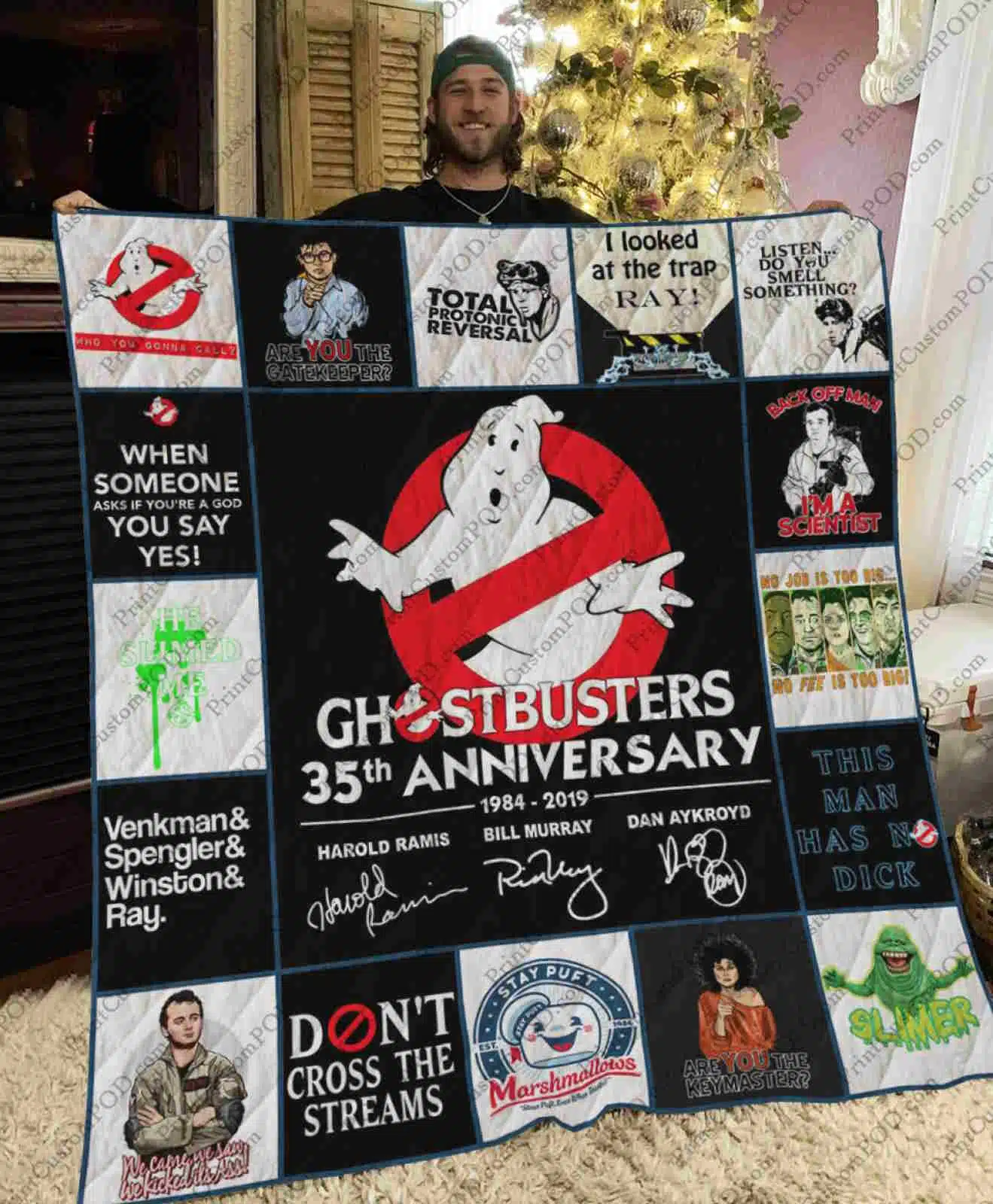 Ghostbusters A1 Blanket 1 Ghostbusters A1 Blanket