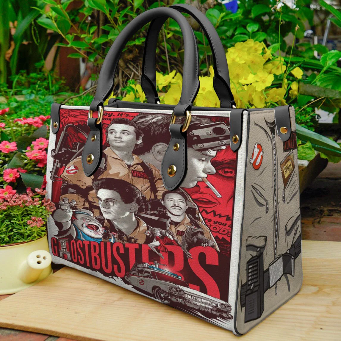 Ghostbusters A1 Leather Handbag 1 Ghostbusters A1 Leather Handbag