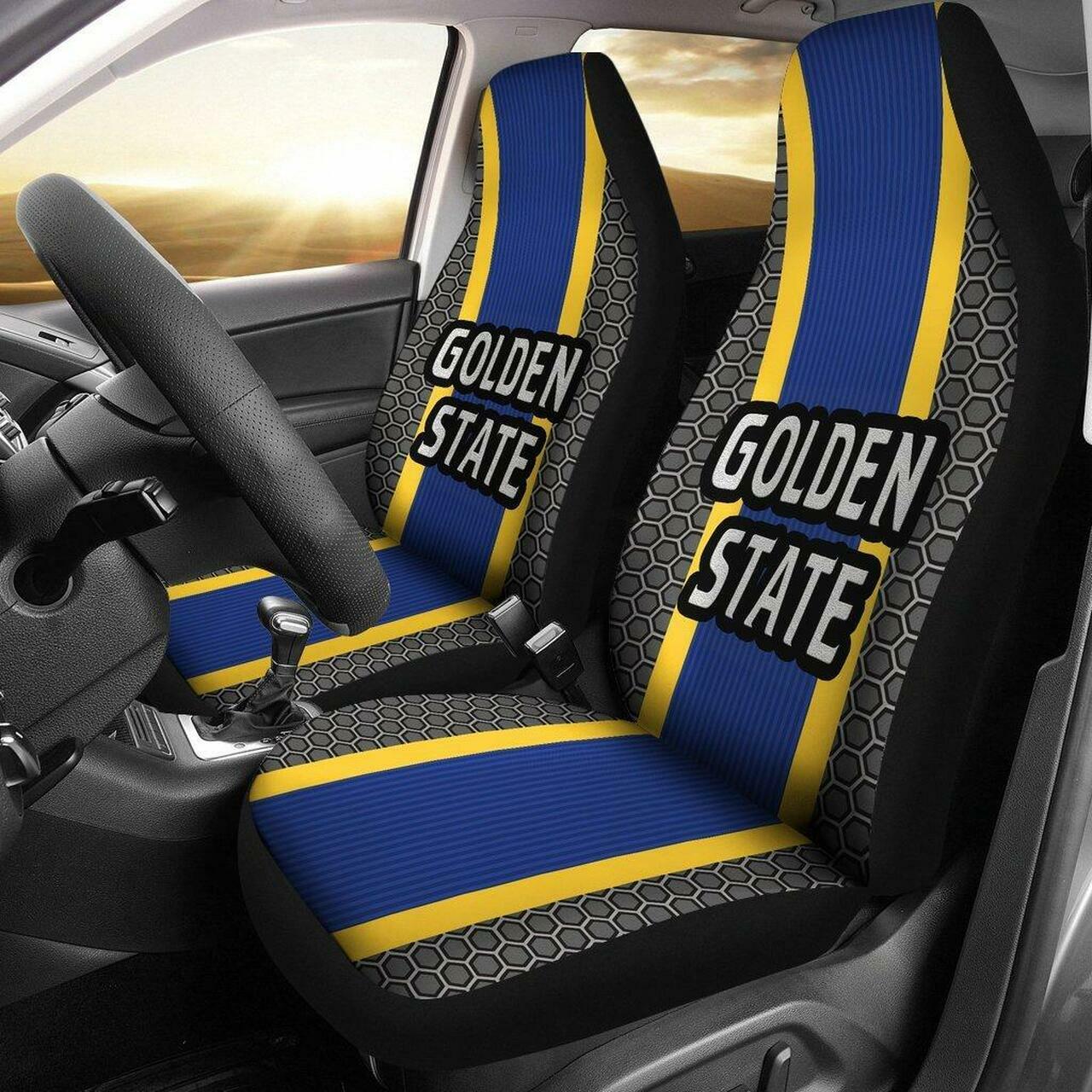 Golden State Warriors 1 Seat Covers 1 Golden State Warriors 1 Seat Covers