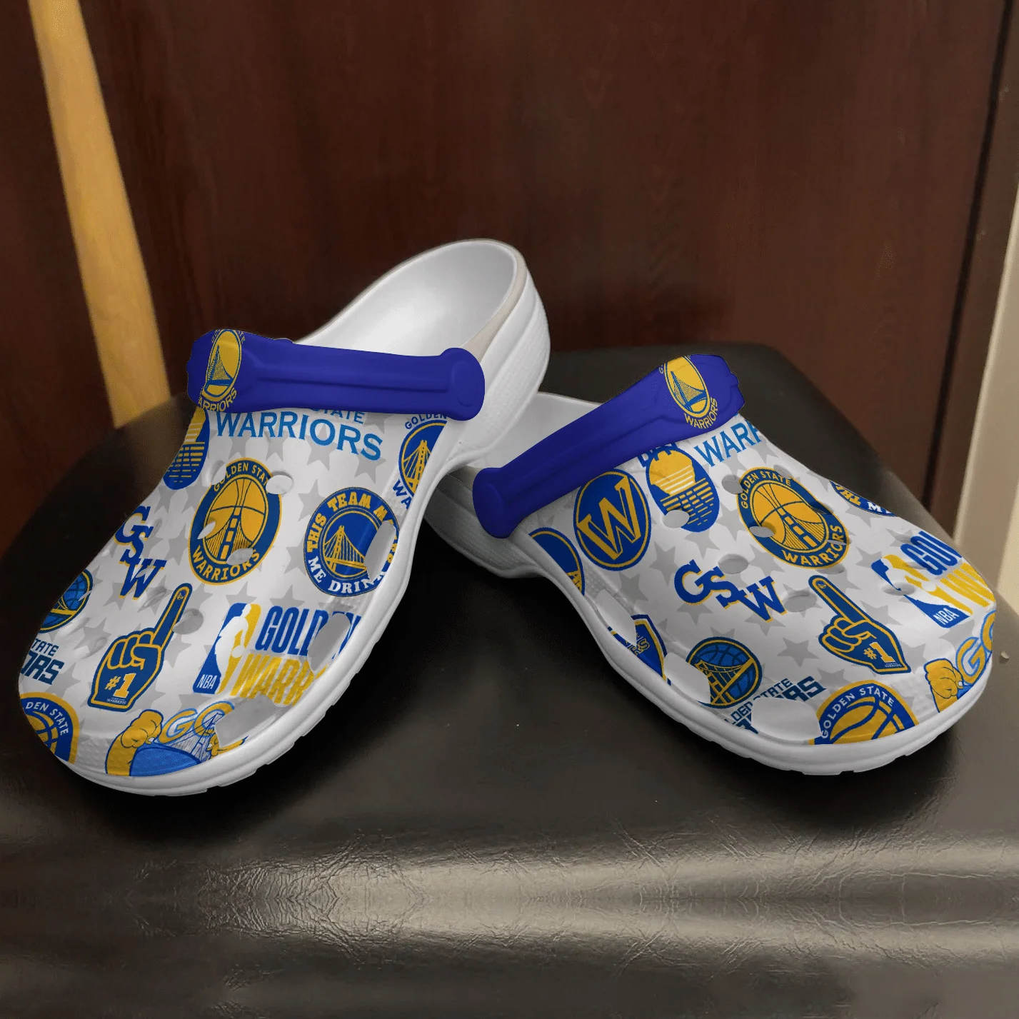 Golden State Warriors Lover Soft Clogs 1 Golden State Warriors Lover Soft Clogs