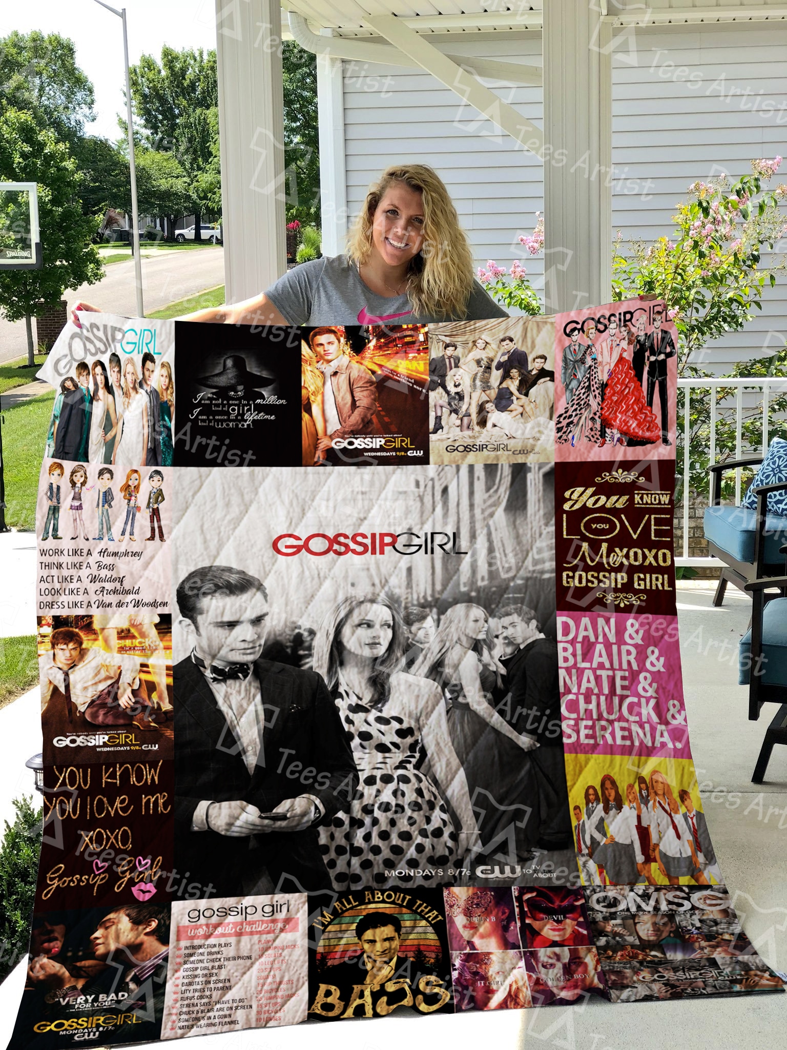 Gossip Girl Lover Blanket 1 Gossip Girl Lover Blanket