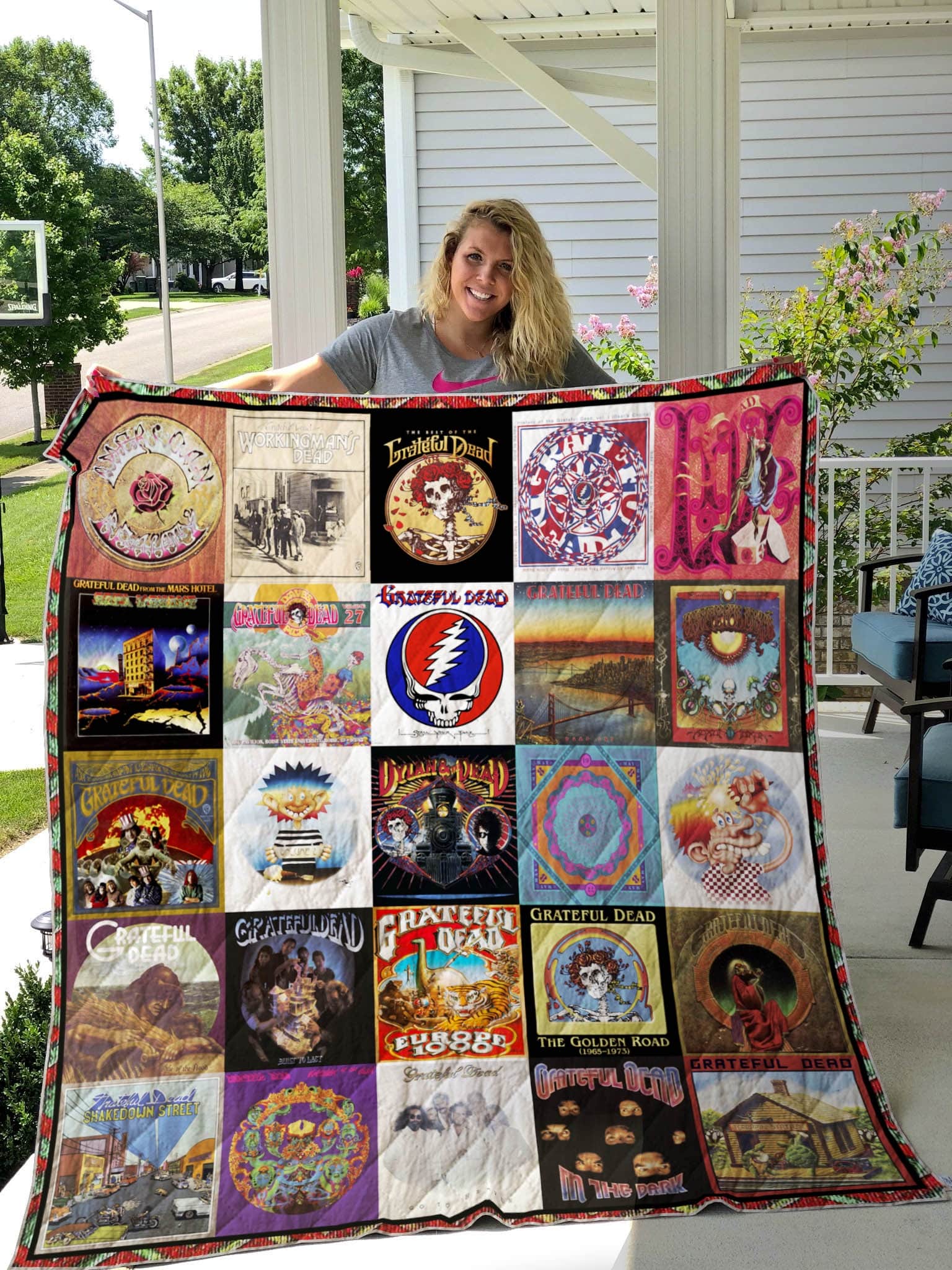 Grateful Dead A0 Blanket 1 Grateful Dead A0 Blanket