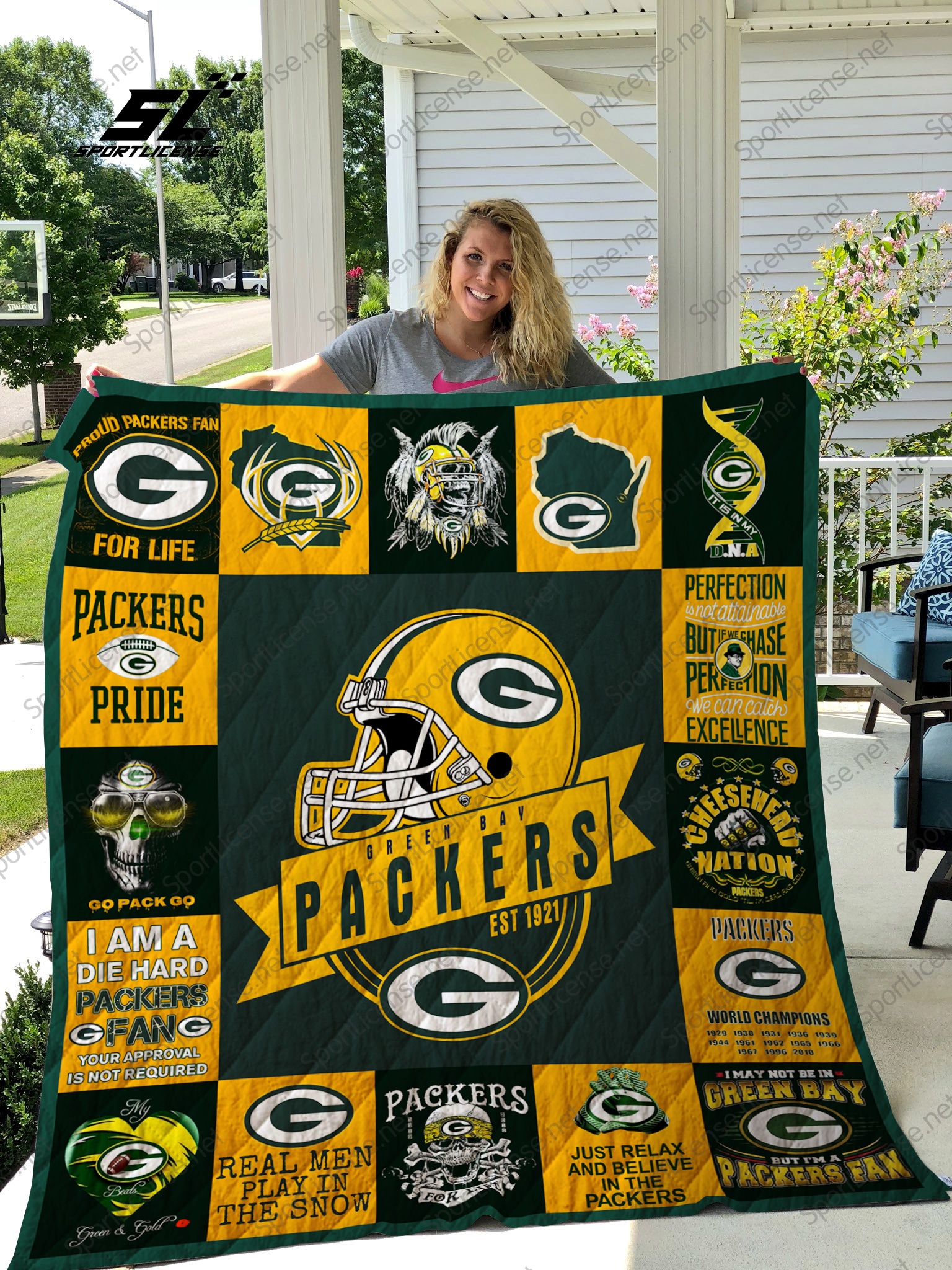 Green Bay Packers 1G Blanket 1 Green Bay Packers 1G Blanket