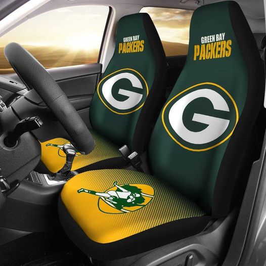 Green Bay Packers A0 Seat Covers 1 Green Bay Packers A0 Seat Covers