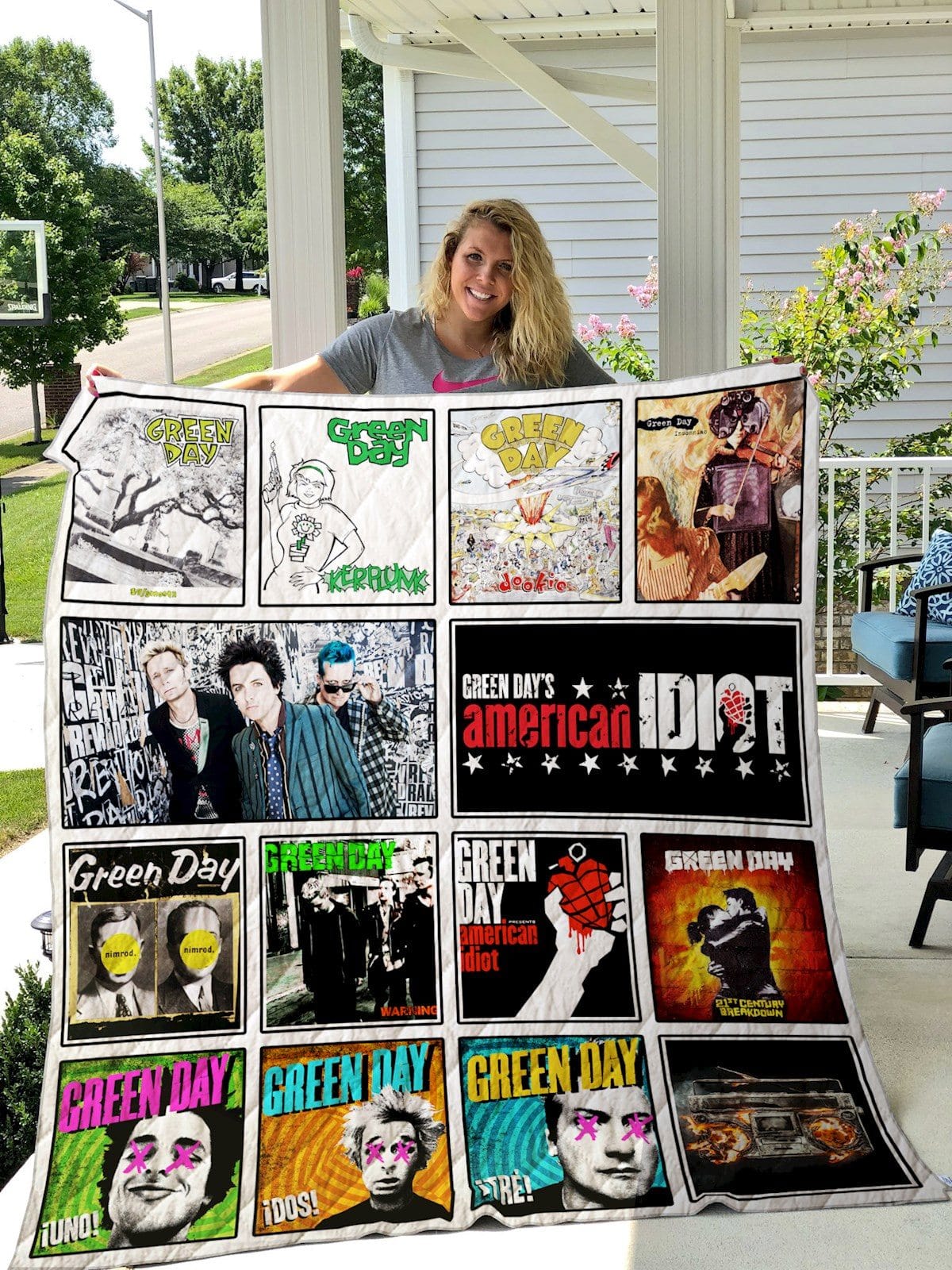 Green Day Blanket 1 Green Day Blanket
