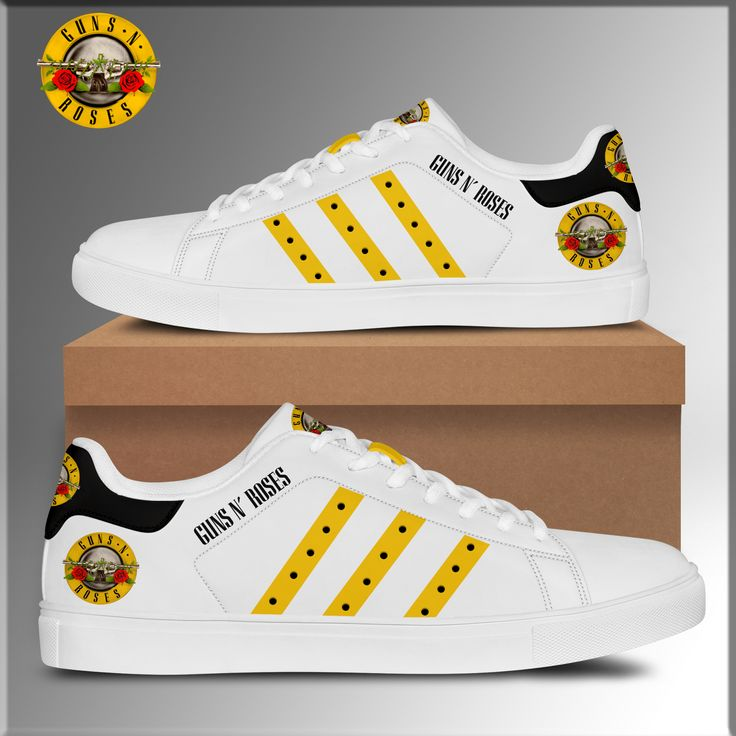 Guns N’ Roses A00 Stan Smith Shoes 1 Guns N’ Roses A00 Stan Smith Shoes