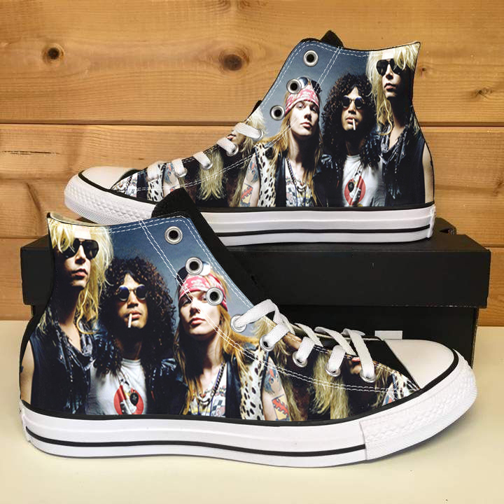 Guns N’ Roses High Top Shoes 1 Guns N’ Roses High Top Shoes