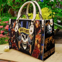 Guns N' Roses Leather Handbag