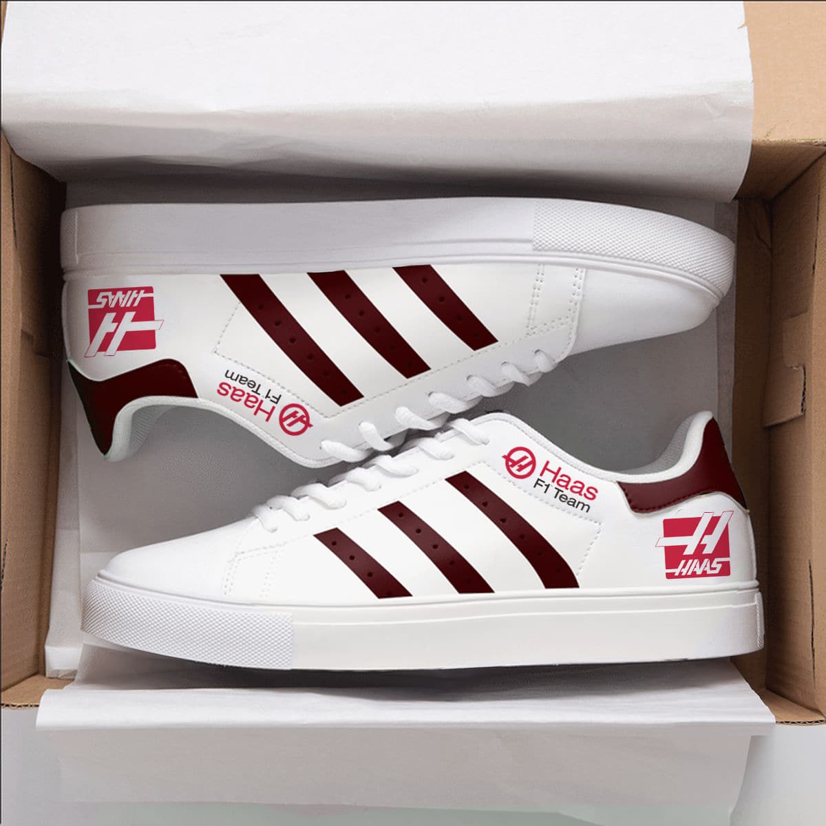 Haas F1 Stan Smith Shoes 1 Haas F1 Stan Smith Shoes