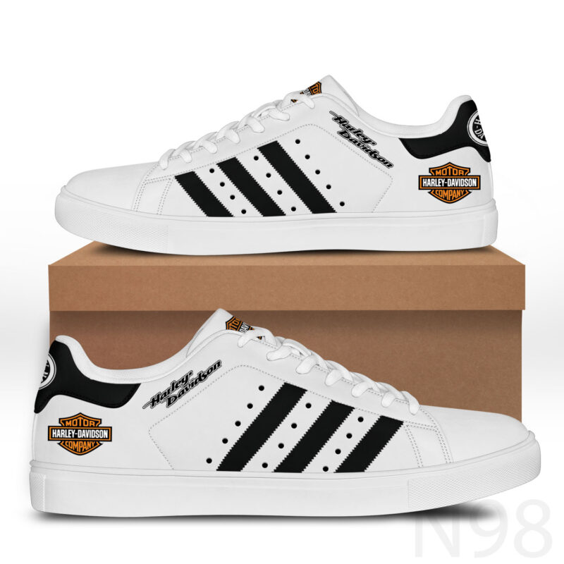 Harley Davidson Motorcycle Stan Smith Shoes 1 Harley Davidson Motorcycle Stan Smith Shoes