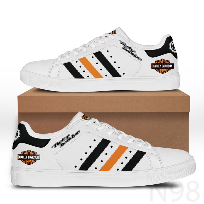 Harley Davidson Motorcycle Stan Smith Shoes 1 Harley Davidson Motorcycle Stan Smith Shoes