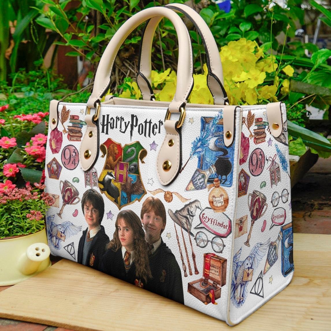 Harry Potter Leather Handbag 1 Harry Potter Leather Handbag