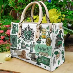 Harry Potter Slytherin Leather Handbag