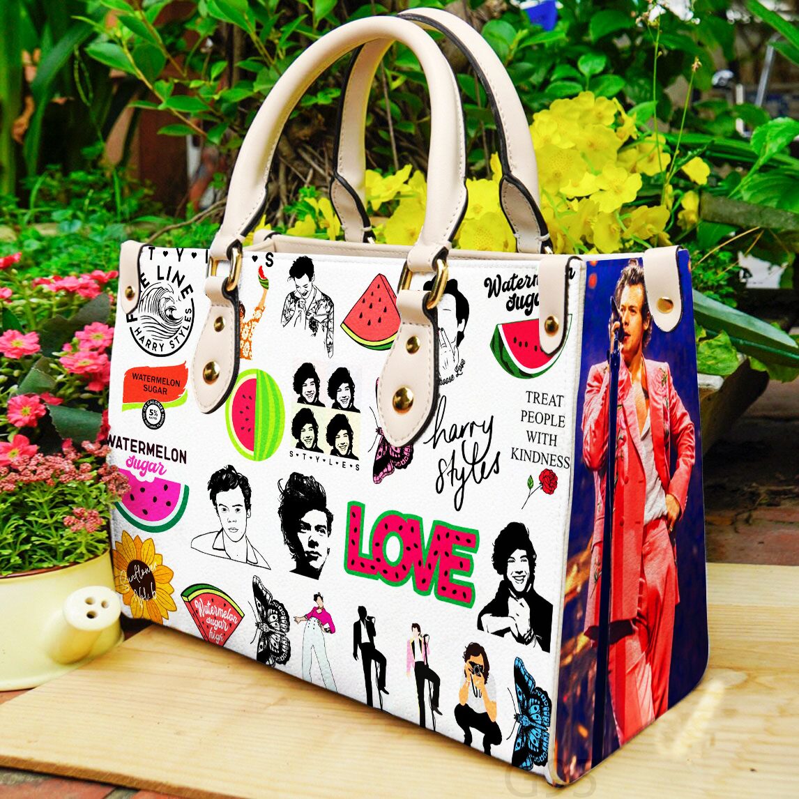 Harry Styles 1G Leather Handbag 1 Harry Styles 1G Leather Handbag