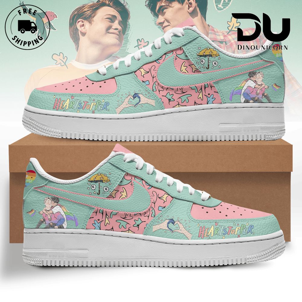 Heartstopper Air Force Shoes 1 Heartstopper Air Force Shoes