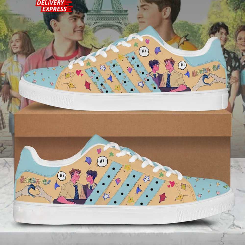 Heartstopper Stan Smith Shoes 1 Heartstopper Stan Smith Shoes