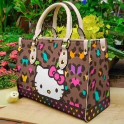 Hello Kitty 1G Leather Handbag