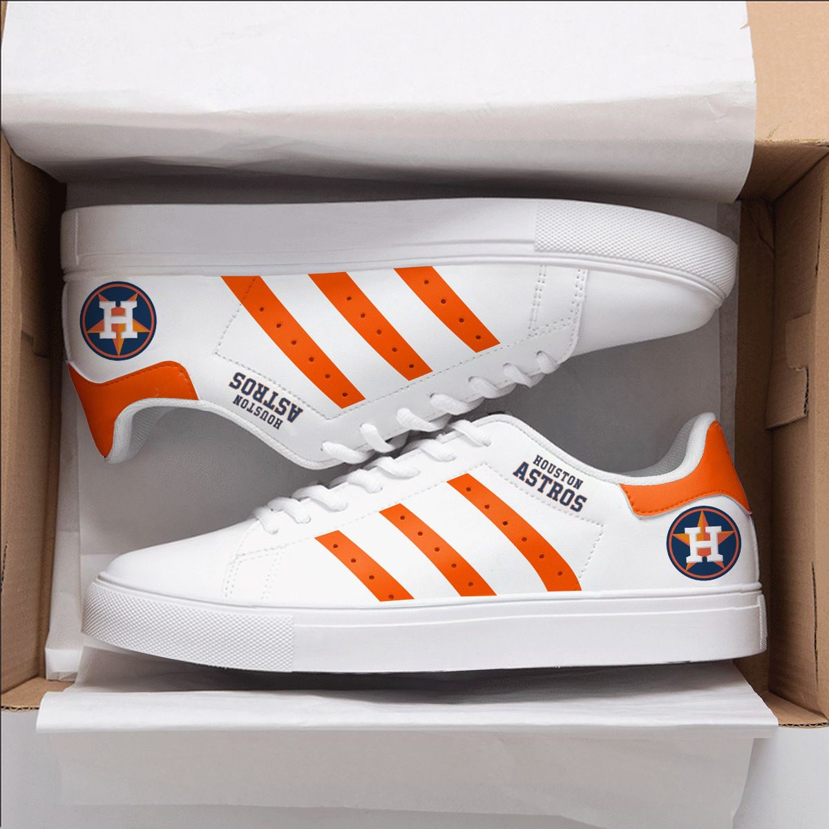 Houston Astros Stan Smith Shoes 1 Houston Astros Stan Smith Shoes
