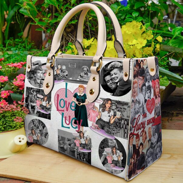 I Love Lucy Leather Handbag 1 I Love Lucy Leather Handbag
