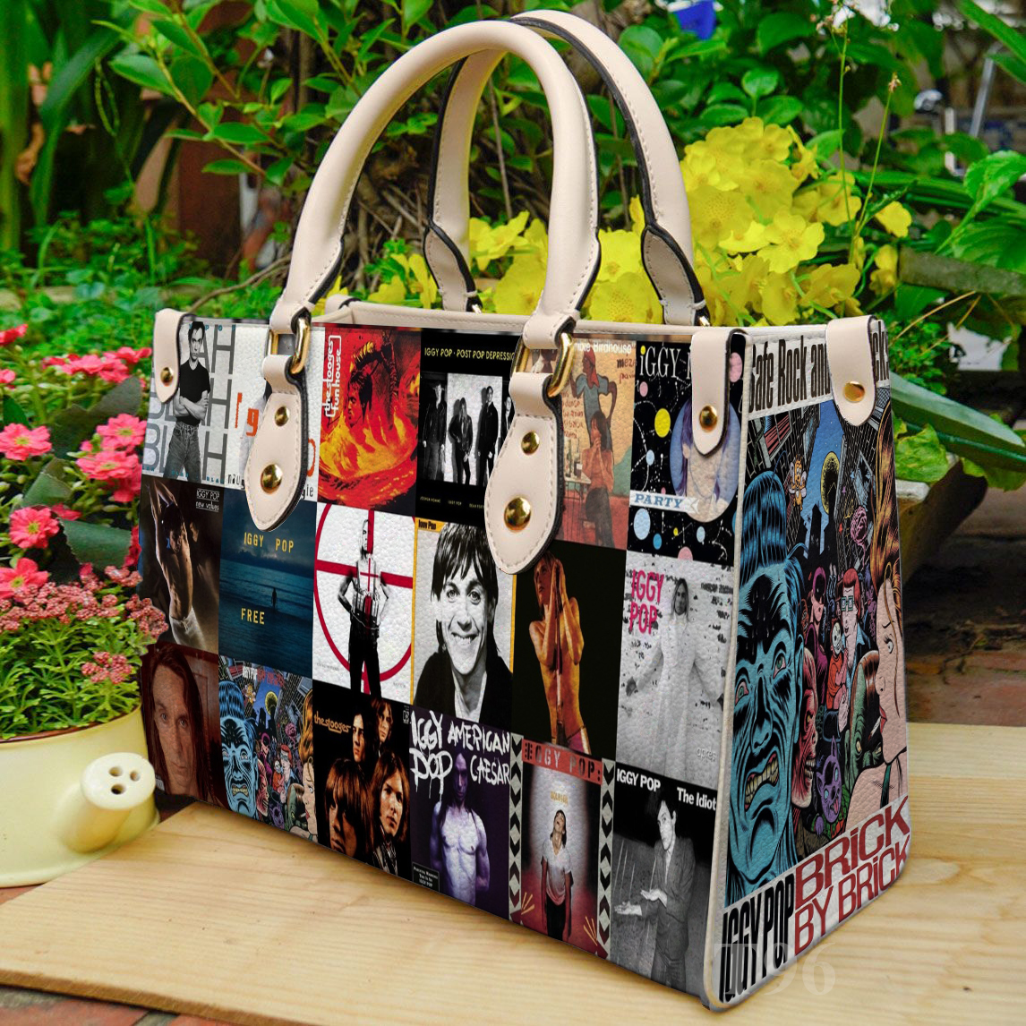 Iggy Pop Leather Handbag 1 Iggy Pop Leather Handbag