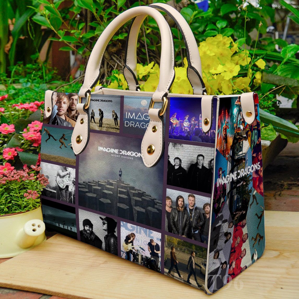 Imagine Dragons 3 Leather Handbag 1 Imagine Dragons 3 Leather Handbag