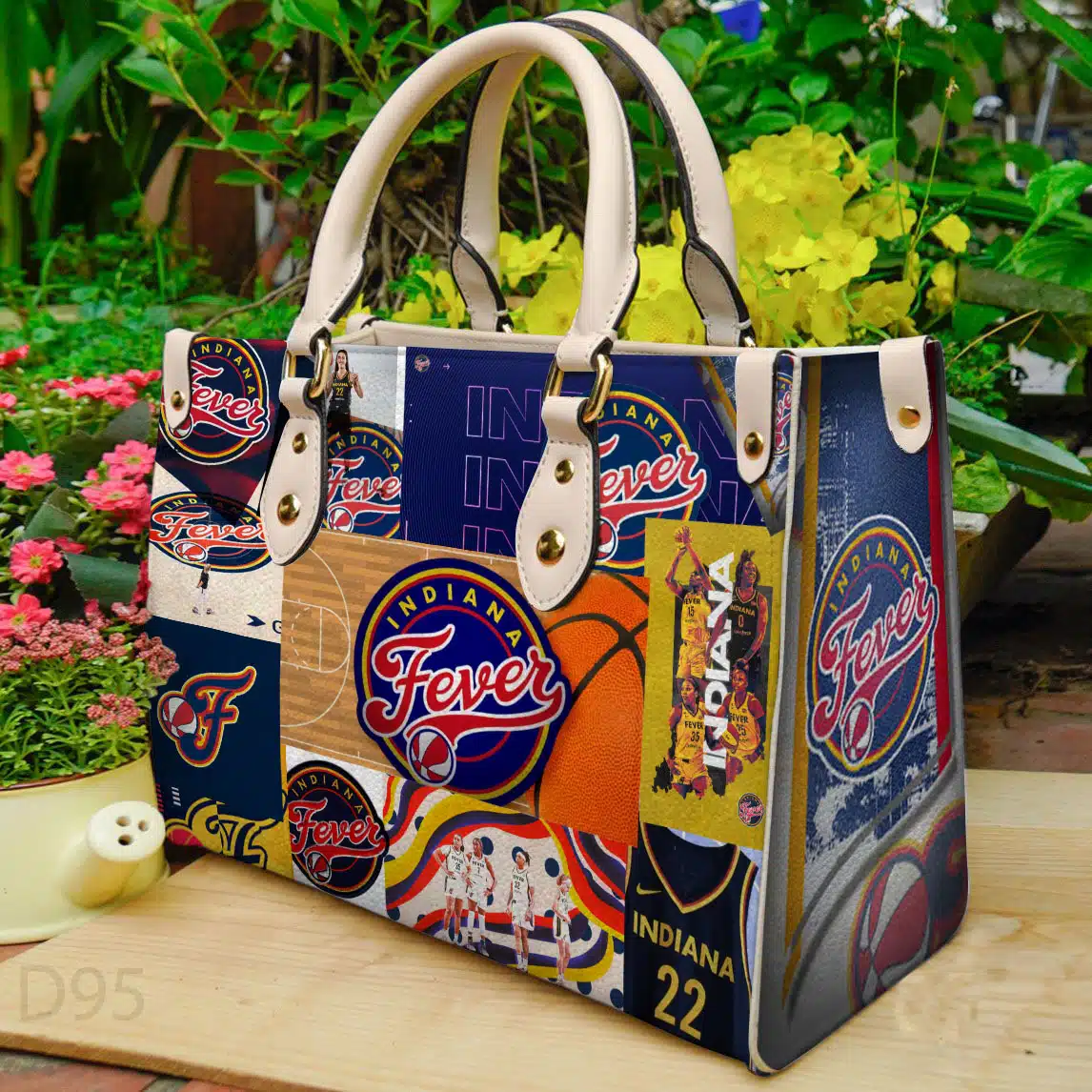 Indiana Fever Leather Handbag 1 Indiana Fever Leather Handbag