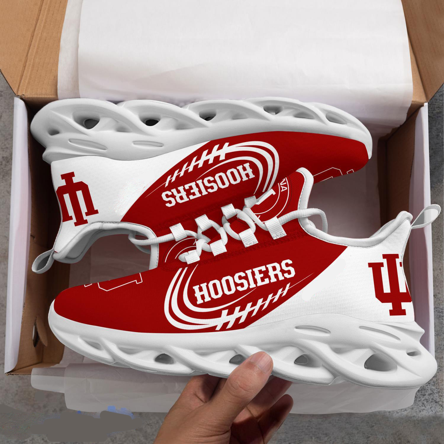 Indiana Hoosiers Max Soul Shoes 1 Indiana Hoosiers Max Soul Shoes