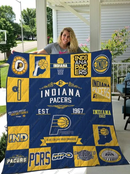 Indiana Pacers Blanket 1 Indiana Pacers Blanket