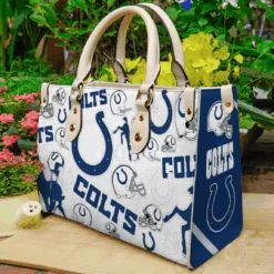 Indianapolis Colts A1 Leather Handbag