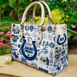 Indianapolis Colts Leather Handbag
