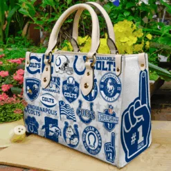 Indianapolis Colts Leather Handbag