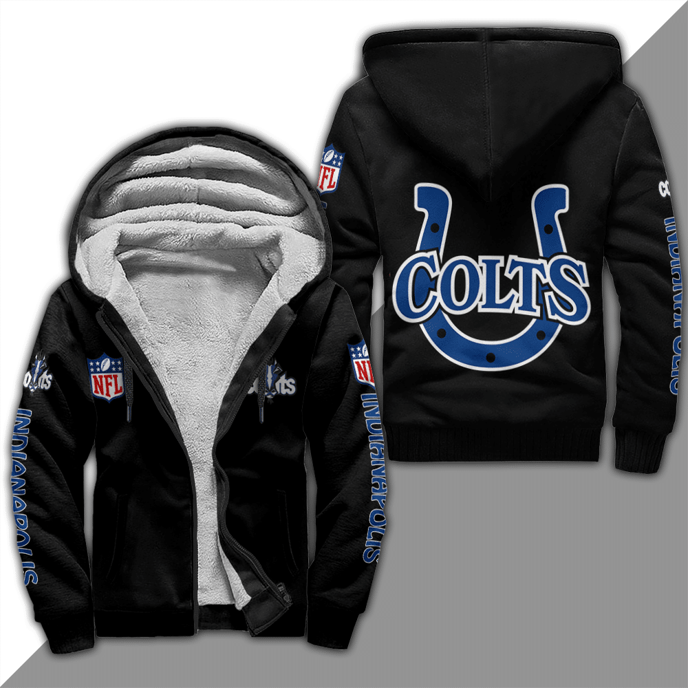 Indianapolis Colts Lover Fleece Jacket 1 Indianapolis Colts Lover Fleece Jacket