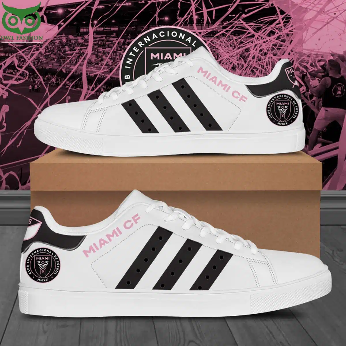 Inter Miami FC G04 Stan Smith Shoes 1 Inter Miami FC G04 Stan Smith Shoes