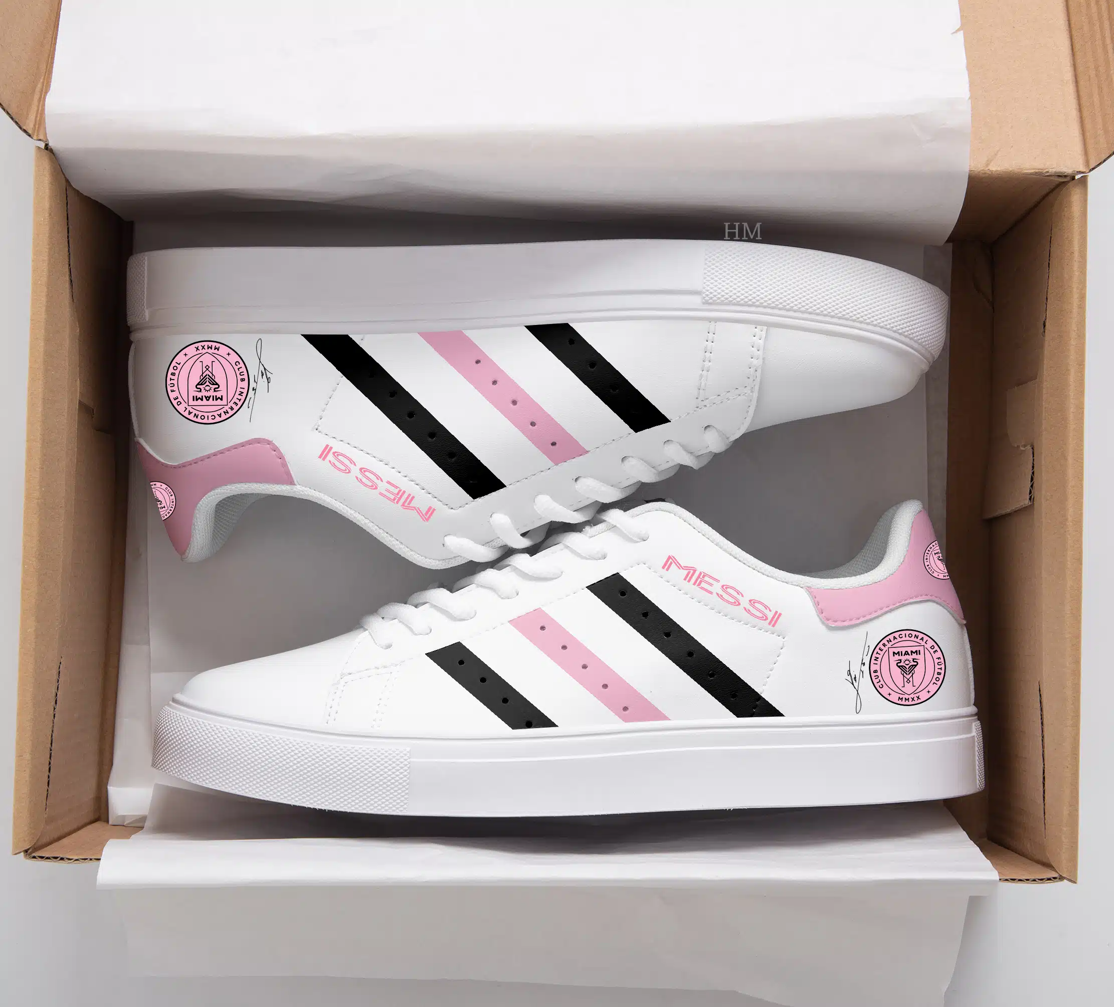 Inter Miami FC G06 Stan Smith Shoes 1 Inter Miami FC G06 Stan Smith Shoes