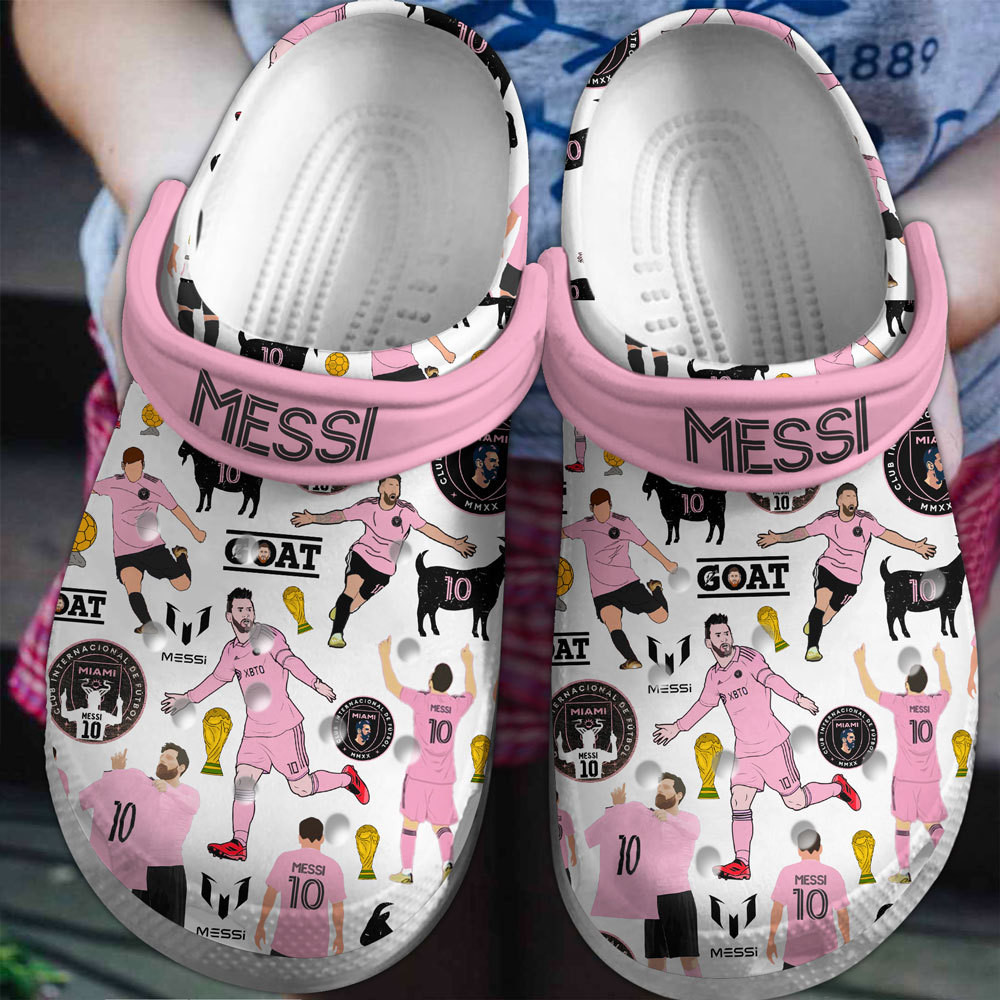 Inter Miami Lionel Messi 01 Soft Clogs Slippers 1 Inter Miami Lionel Messi 01 Soft Clogs Slippers