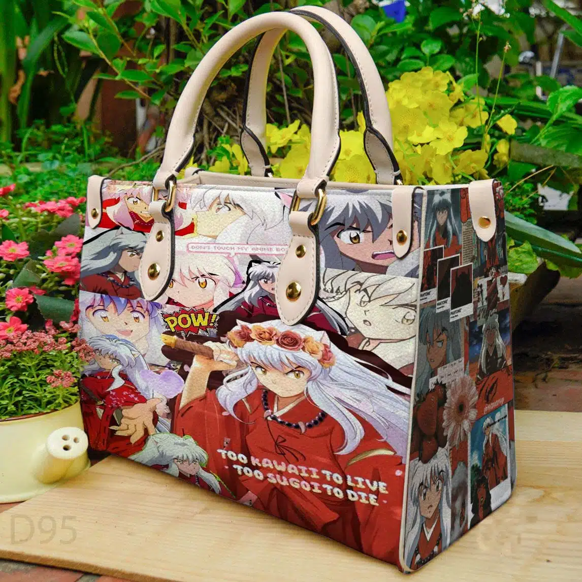 Inuyasha Leather Handbag 1 Inuyasha Leather Handbag
