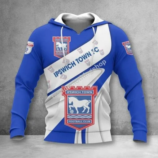 Ipswich Town FC Hoodie Zip Hoodie 1 Ipswich Town FC Hoodie Zip Hoodie