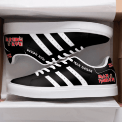 Iron Maiden Black Stan Smith Shoes