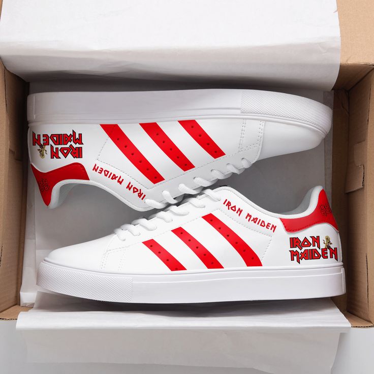 Iron Maiden Stan Smith Shoes 1 Iron Maiden Stan Smith Shoes
