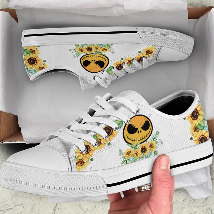 Jack Skellington Low Top Shoes 1 Jack Skellington Low Top Shoes