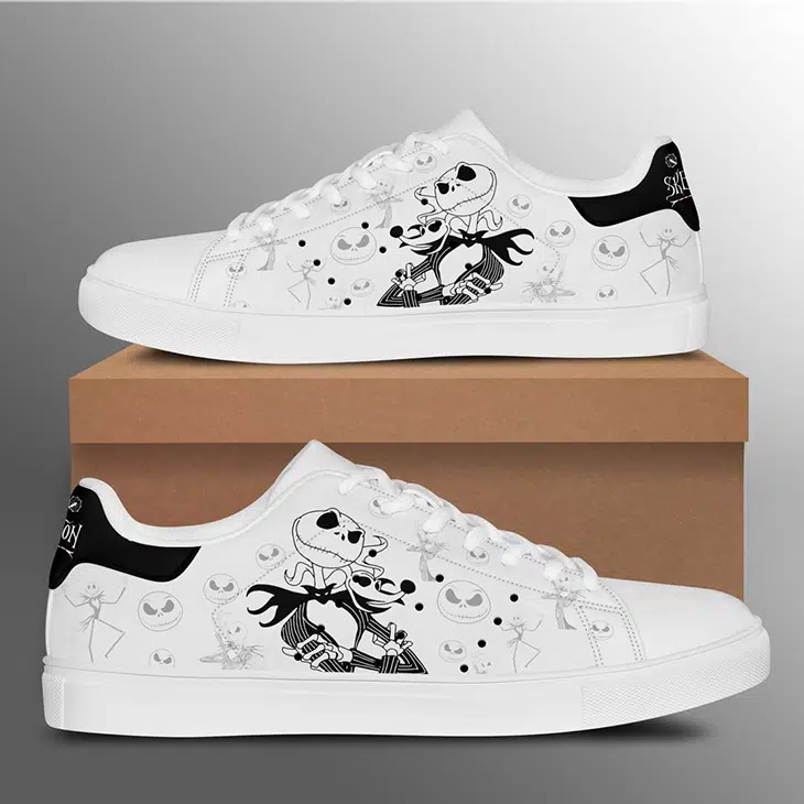 Jack Skellington Stan Smith Shoes 1 Jack Skellington Stan Smith Shoes